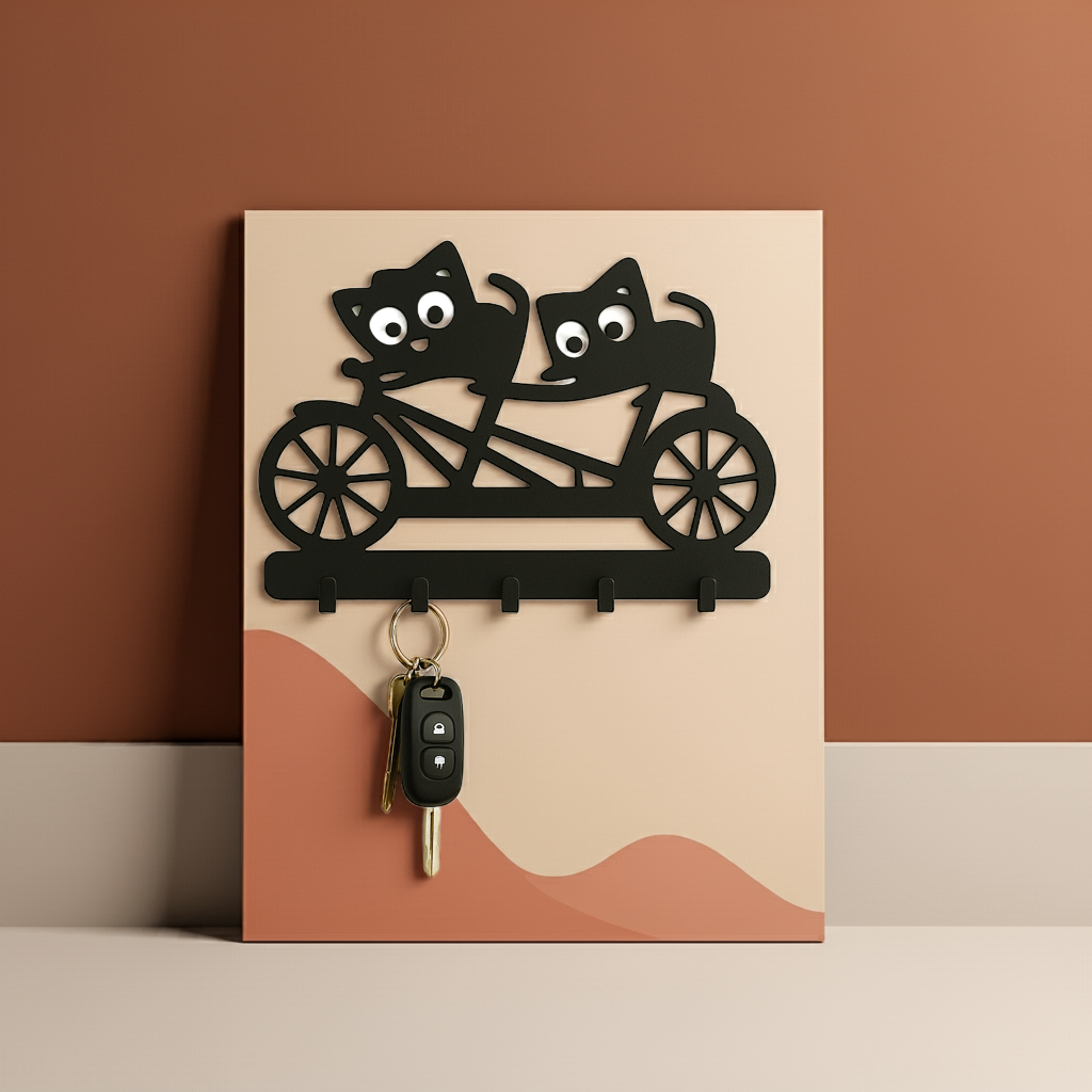 Metal key stands