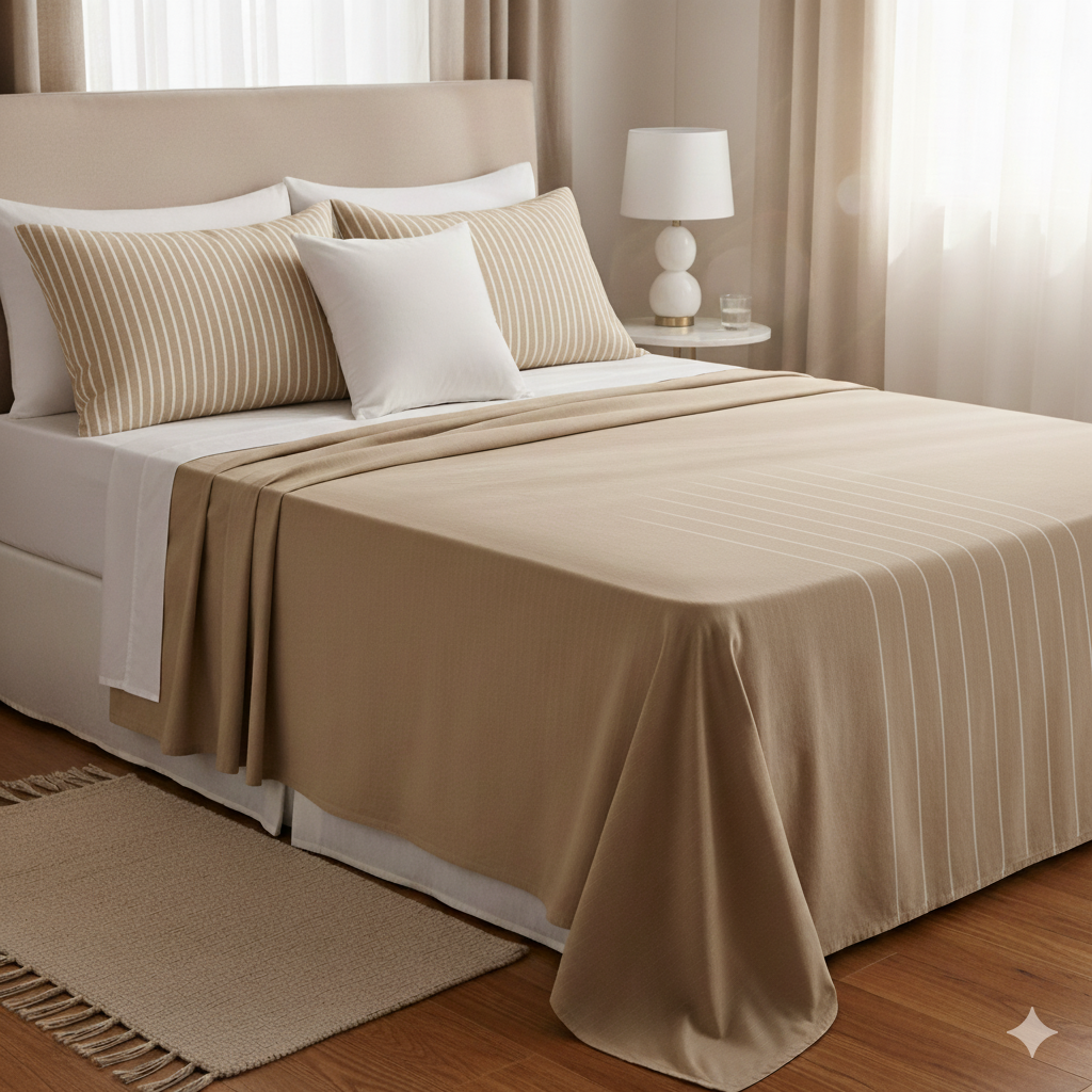 Striped Bedsheet