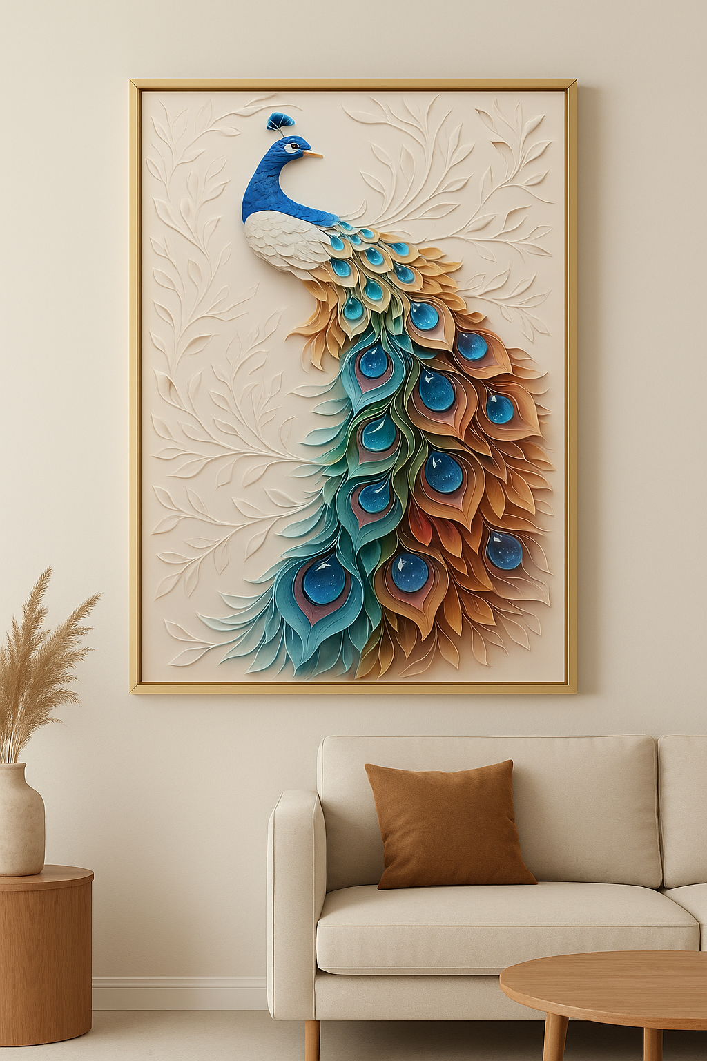 Raised wooden canvases