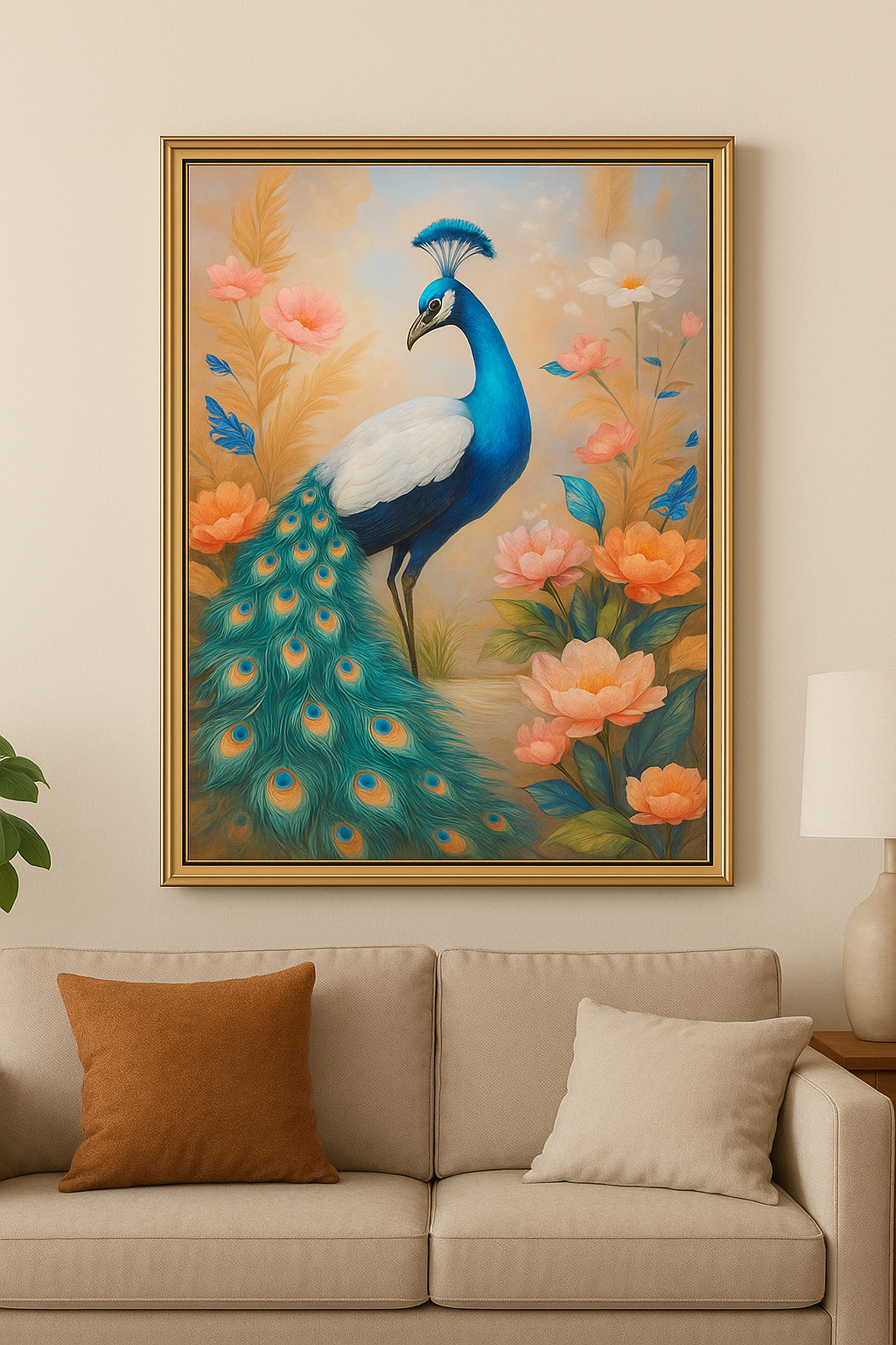 Small raised wall canvases