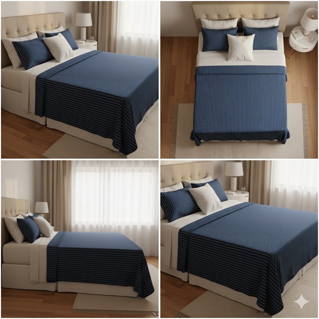 Striped Bedsheet