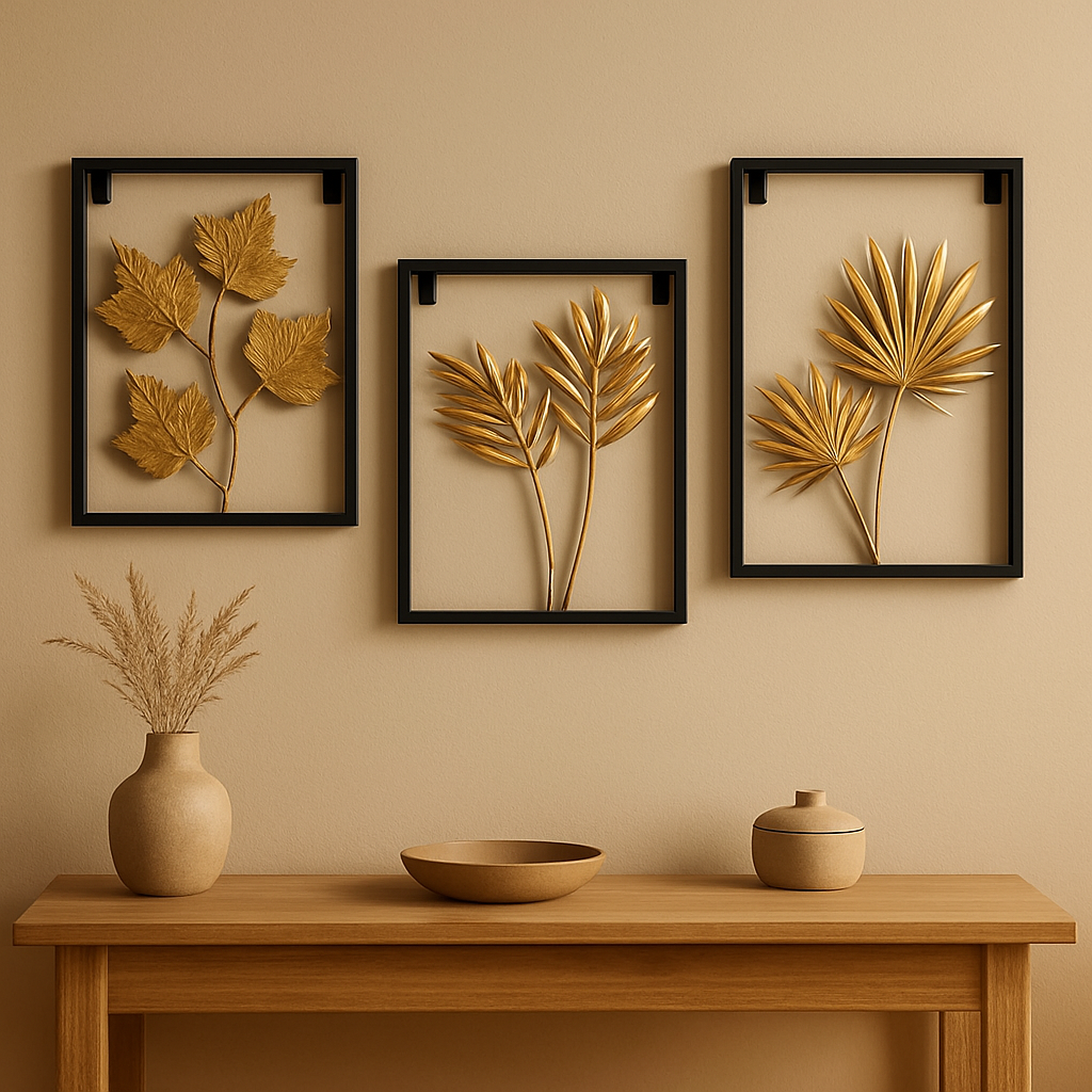 3 piece wall art