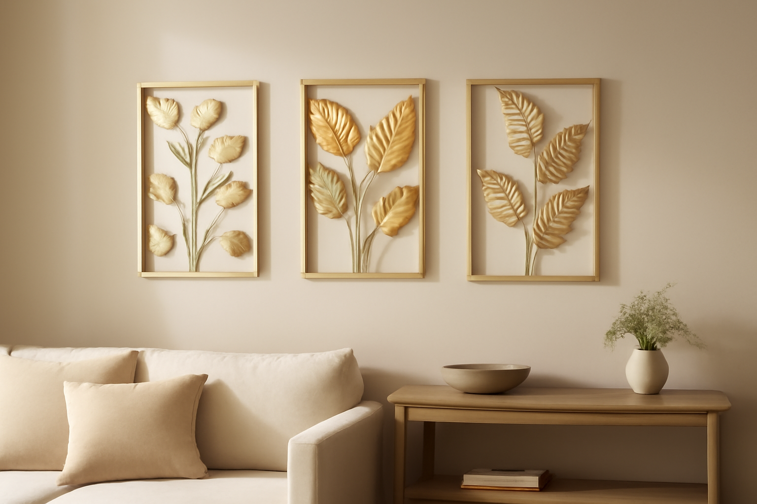 3 piece wall art