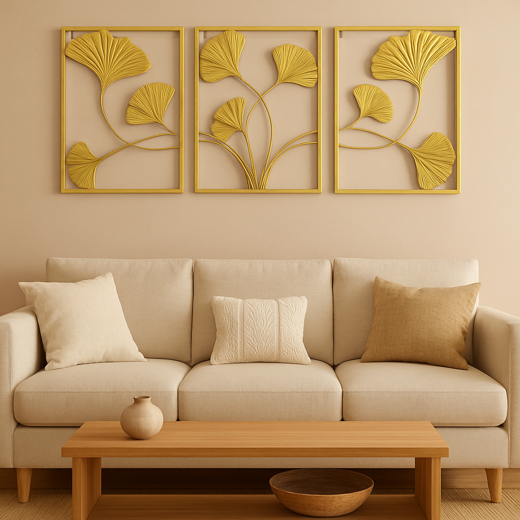 3 piece wall art